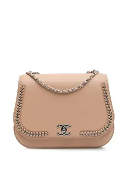 CHANEL Pre-Owned: Коричневая сумка 