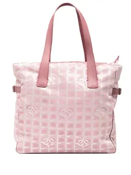 CHANEL Pre-Owned: Розовая сумка-шоппер 