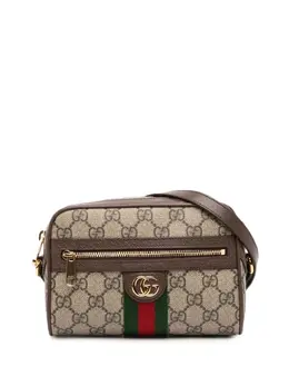 Gucci Pre-Owned: Коричневая сумка через плечо 