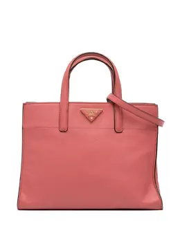 Prada Pre-Owned: Розовая сумка-шоппер 
