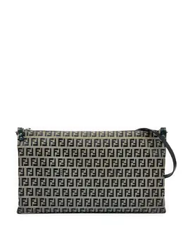 Fendi Pre-Owned: Серая сумка через плечо 