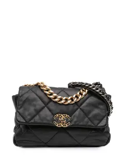 CHANEL Pre-Owned: Чёрная сумка 