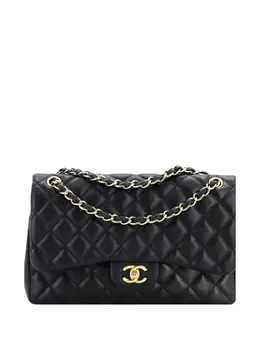 CHANEL Pre-Owned: Чёрная сумка 