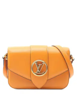Louis Vuitton Pre-Owned: Оранжевая сумка через плечо 