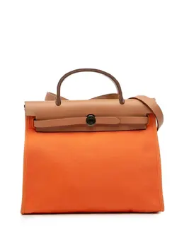 Hermès Pre-Owned: Оранжевая сумка 