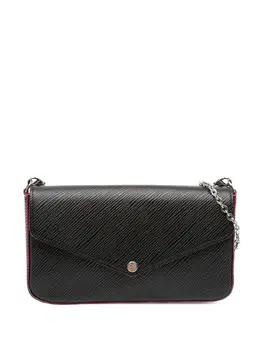 Louis Vuitton Pre-Owned: Серебристая сумка через плечо 