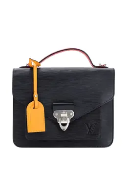 Louis Vuitton Pre-Owned: Чёрная сумка 