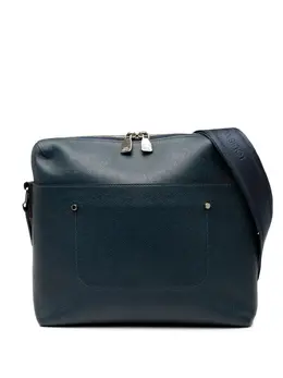 Louis Vuitton Pre-Owned: Голубая сумка через плечо 