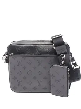 Louis Vuitton Pre-Owned: Чёрная сумка 