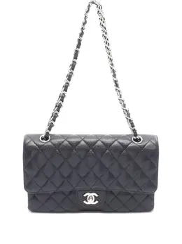 CHANEL Pre-Owned: Чёрная сумка 