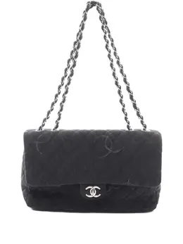 CHANEL Pre-Owned: Тёмная сумка 