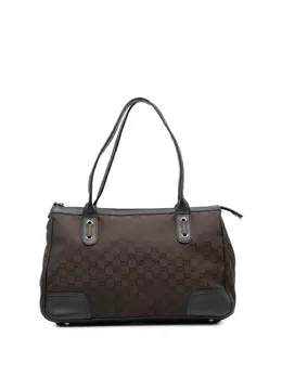 Gucci Pre-Owned: Коричневая сумка-шоппер 