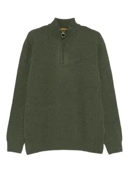 Barbour: Зелёный свитер 