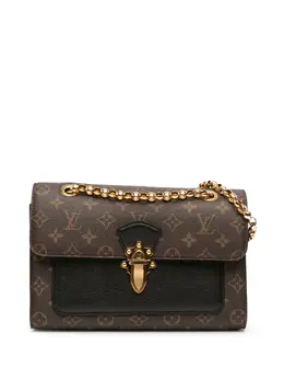 Louis Vuitton Pre-Owned: Чёрная сумка через плечо 