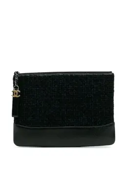 CHANEL Pre-Owned: Голубой клатч 