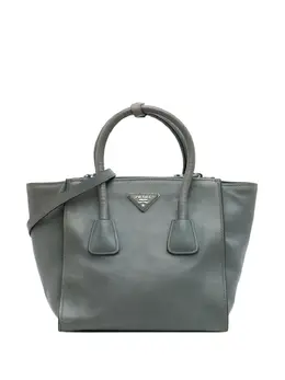 Prada Pre-Owned: Серая сумка 