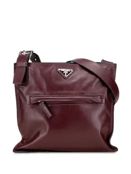 Prada Pre-Owned: Красная сумка через плечо 