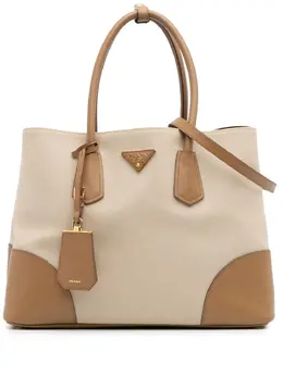 Prada Pre-Owned: Коричневая сумка 