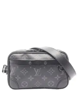 Louis Vuitton Pre-Owned: Чёрный кошелёк 