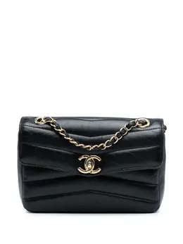 CHANEL Pre-Owned: Блестящая сумка 