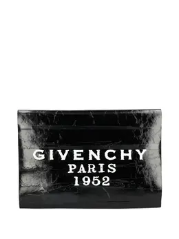 Givenchy: Чёрный клатч 