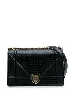 Christian Dior Pre-Owned: Голубая сумка через плечо 