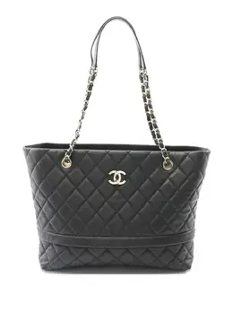 CHANEL Pre-Owned: Чёрная сумка 