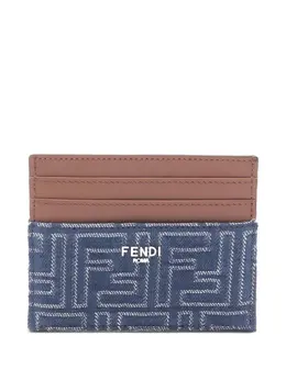 Fendi Pre-Owned: Голубой картхолдер 