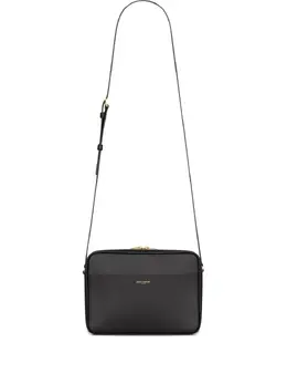 Saint Laurent: Чёрная сумка через плечо 