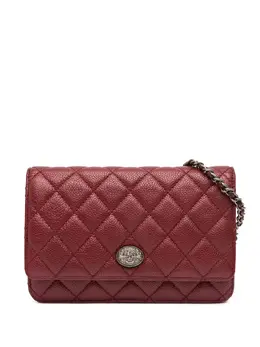 CHANEL Pre-Owned: Красный кошелёк 