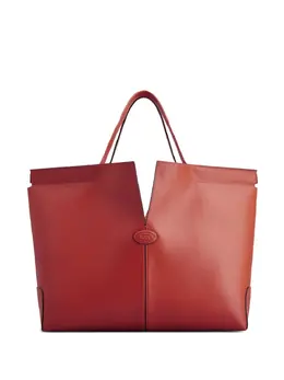 Tod's: Красная сумка 