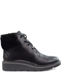 Clarks Originals: Чёрные ботинки 