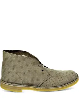 Clarks Originals: Бежевые ботинки 