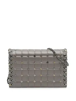 CHANEL Pre-Owned: Серая сумка через плечо 