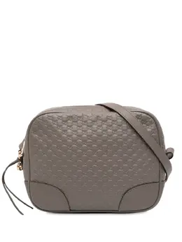 Gucci Pre-Owned: Серая сумка через плечо 