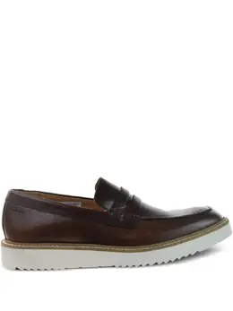 Clarks Originals: Тёмные мокасины 