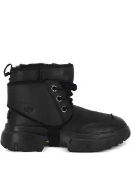 UGG: Чёрные ботинки 