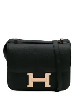 Hermès Pre-Owned: Чёрная сумка через плечо 