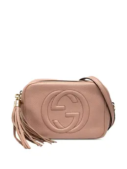 Gucci Pre-Owned: Коричневая сумка через плечо 