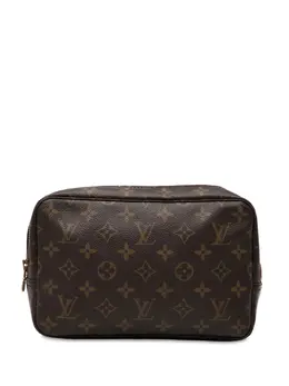 Louis Vuitton Pre-Owned: Коричневый клатч 