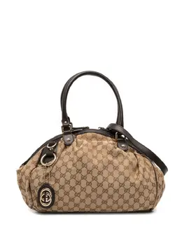 Gucci Pre-Owned: Коричневая сумка 