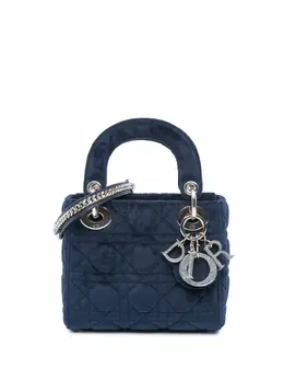 Christian Dior Pre-Owned: Голубая сумка 