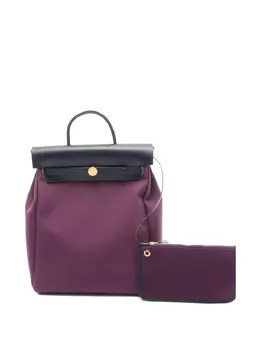 Hermès Pre-Owned: Фиолетовый рюкзак 