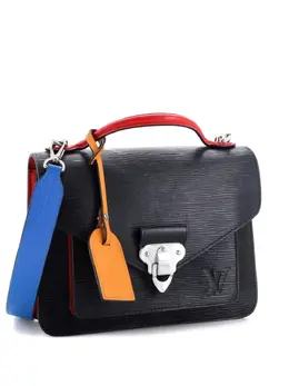 Louis Vuitton Pre-Owned: Чёрная сумка 