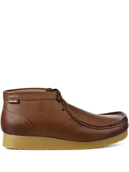 Clarks Originals: Тёмные ботинки 