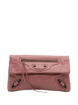 Balenciaga Pre-Owned: Розовый клатч 