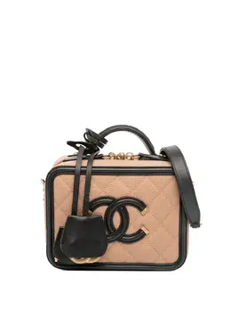 CHANEL Pre-Owned: Коричневая сумка 