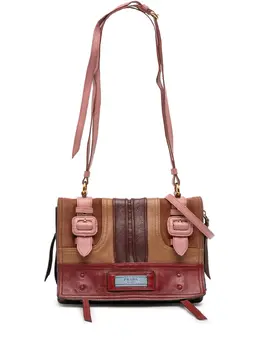 Prada Pre-Owned: Коричневая сумка 
