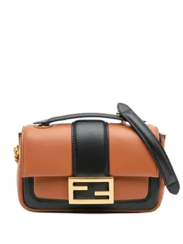 Fendi Pre-Owned: Двухцветная сумка 
