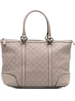 Gucci Pre-Owned: Коричневая сумка-шоппер 